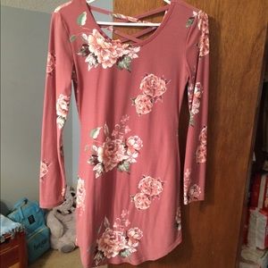 Floral shirt/dress